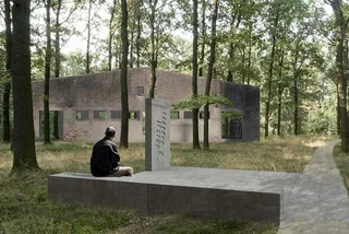 Visualization of the Memorial to the Holocaust of the Roma and Sinti in Bohemia. Photo: Newmemoriallety.com.