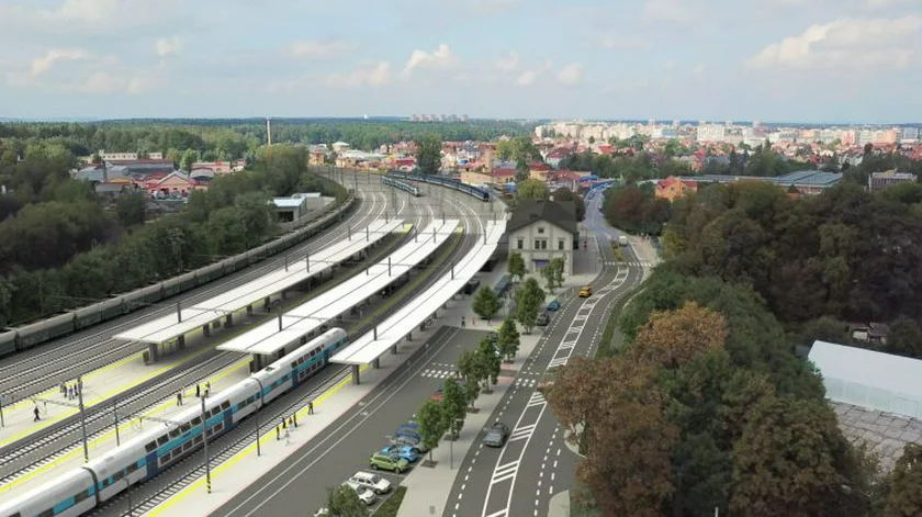 The Kladno railway station will be part of the Prague-Ruzyně—Airport-Kladno line. Photo: Railway Administration