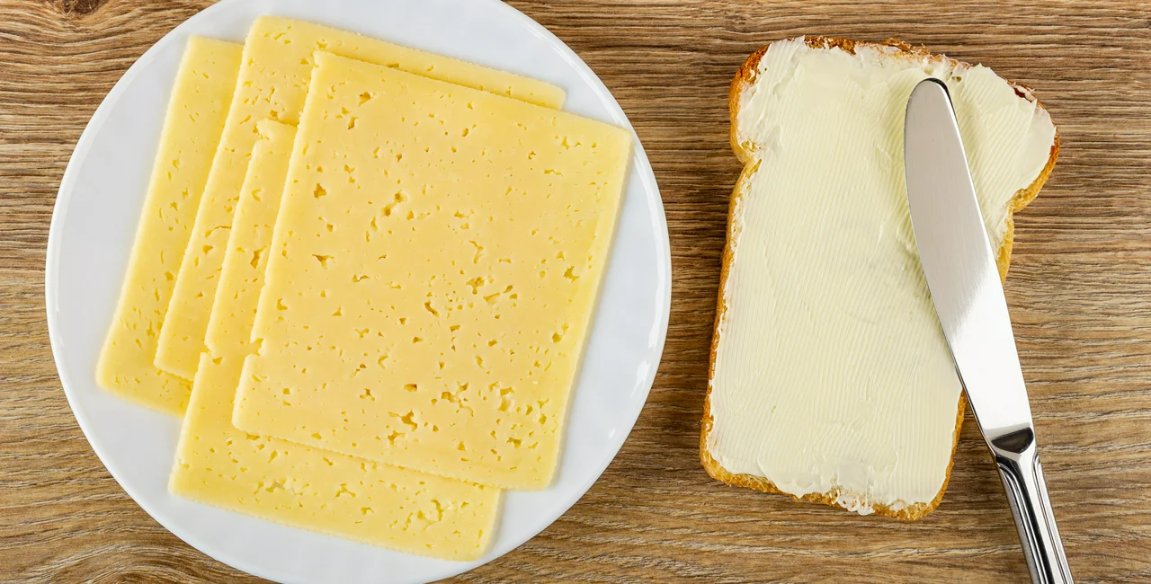 Cheese, bread, and butter. Photo: iStock, EugeneTomeev.