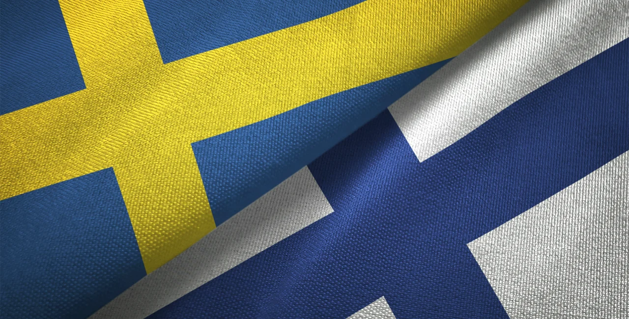 Flags of Sweden and Finland. Photo: iStock / Oleksii Liskonih