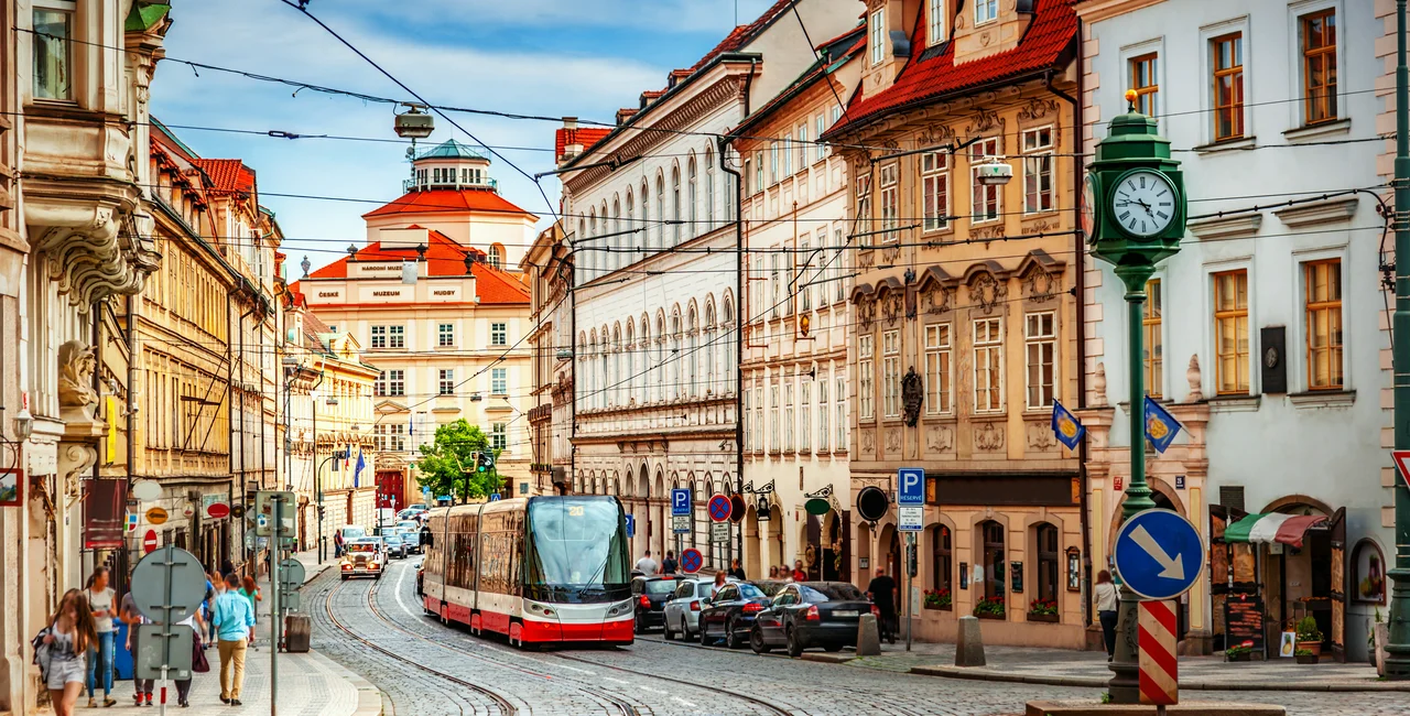 Prague street. Photo: iStock / adisa