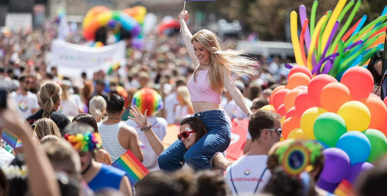 Rainbow Parade in Prague. Photo: Prague Pride.