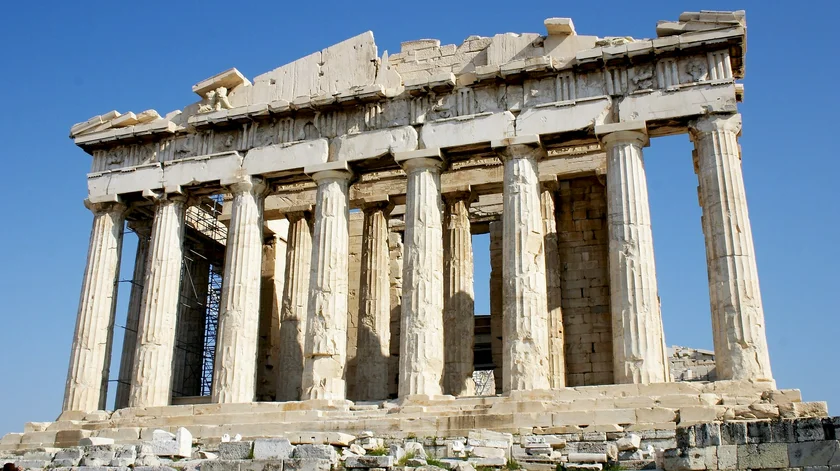 The Parthenon in Athens matches the golden ratio. Photo: Wikimedia commons, Barcex, CC BY-SA 3.0