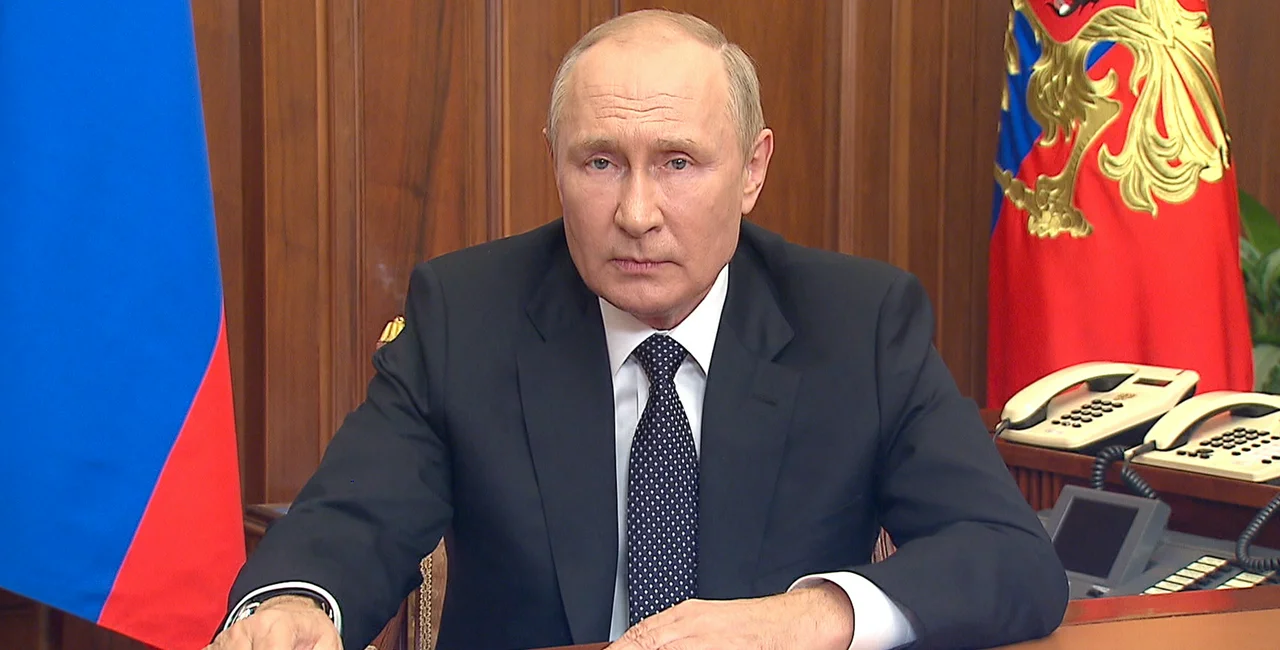 Russian President Vladimir Putin on Sept. 21, 2022. Photo: Kremlin.ru.