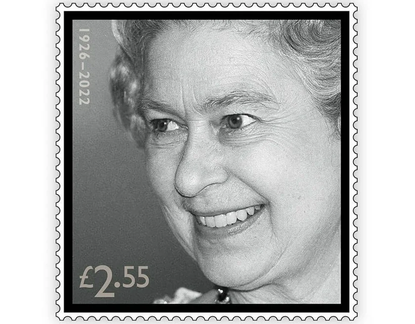 Queen Elizabeth II on the GPB 2.25 stamp. Photo: Royal Mail.