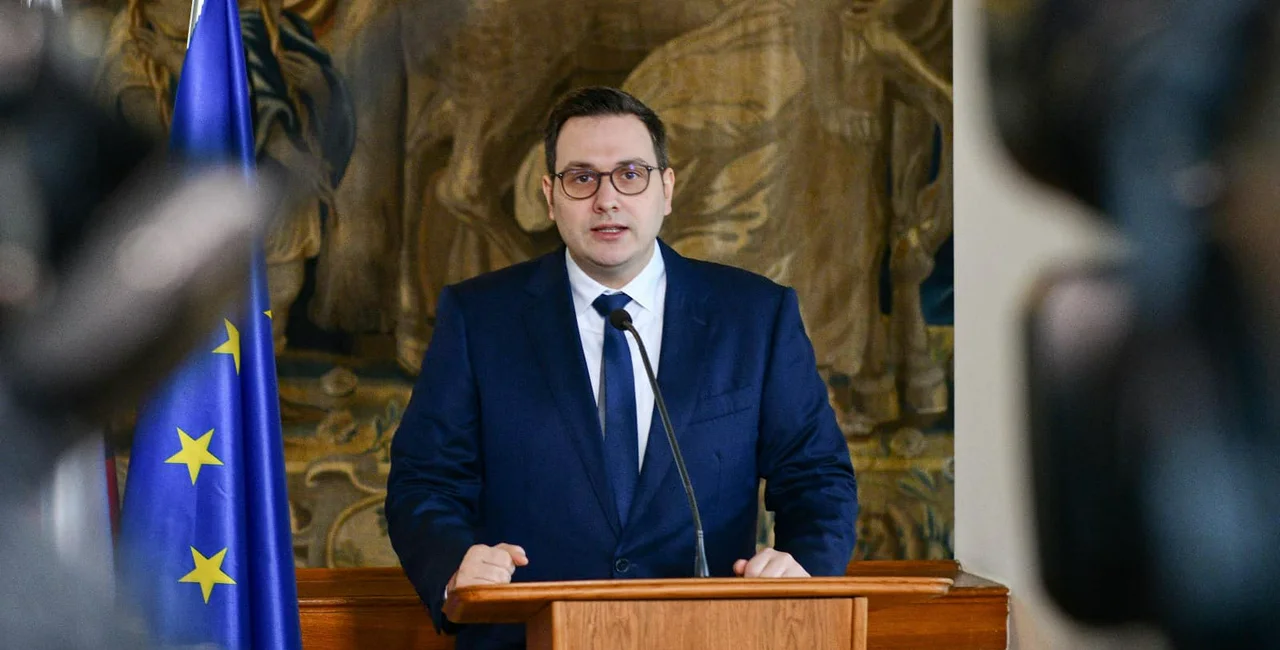 Foreign minister Jan Lipavský (Photo via Facebook / pirat.lipavsky)