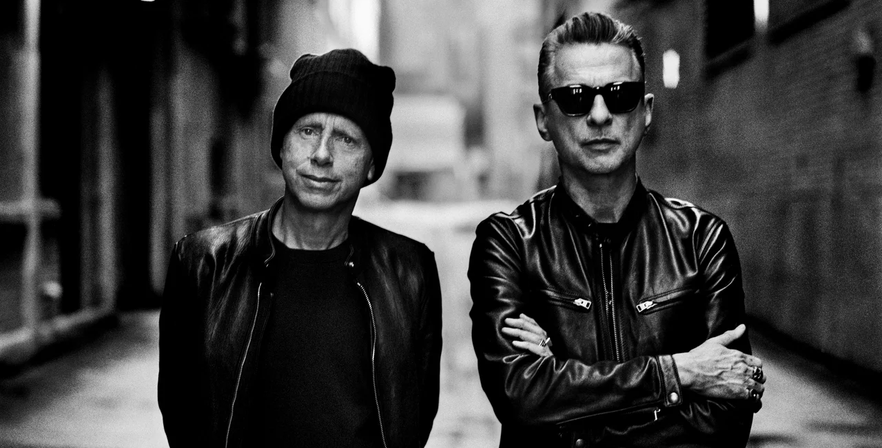 Martin Gore and Dave Gahan of Depeche Mode. Photo: Live Nation