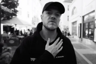 David Reynolds filming his music video in Prague for Imagine Dragons.