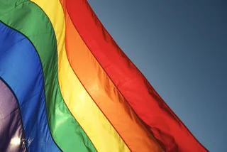 Illustrative image of rainbow flag / iStock