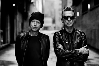 Martin Gore and Dave Gahan of Depeche Mode. Photo: Live Nation