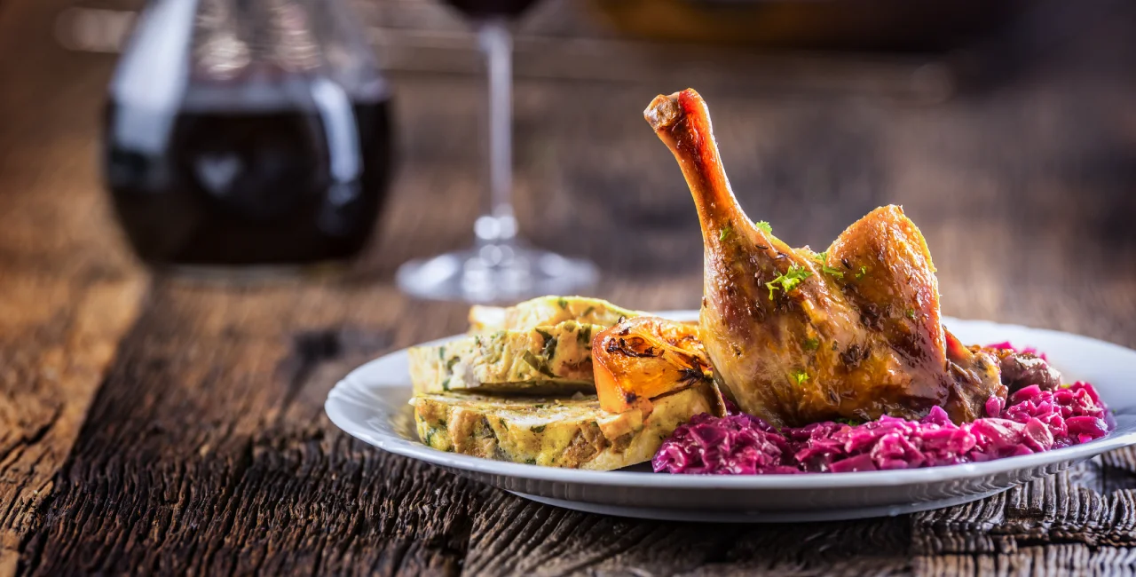 A traditional St. Martin's Day meal. Photo: iStock / MarianVejcik
