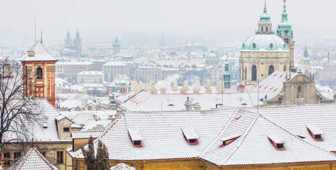 Prague sees first snowfall of 2022-23 winter season
