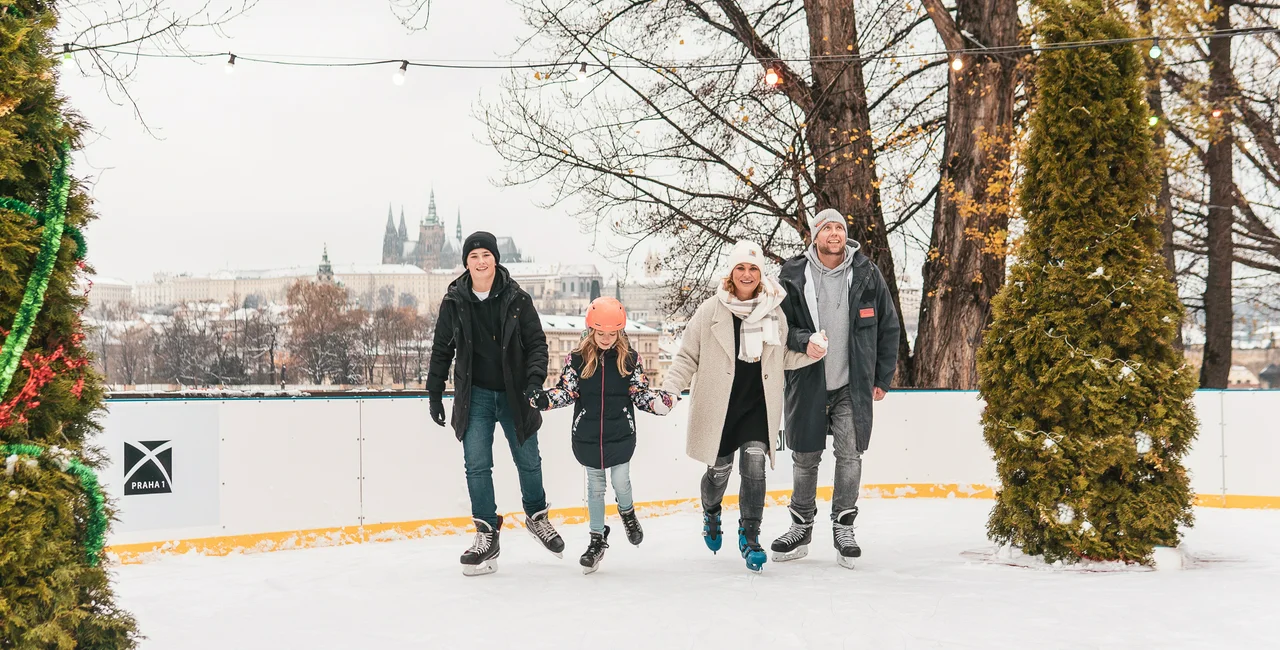The Čapadlo skating rink opens on Nov. 19 for the season. Photo via Facebook.