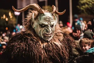 Kick off the holidays with Krampus, the demon who punishes naughty kids