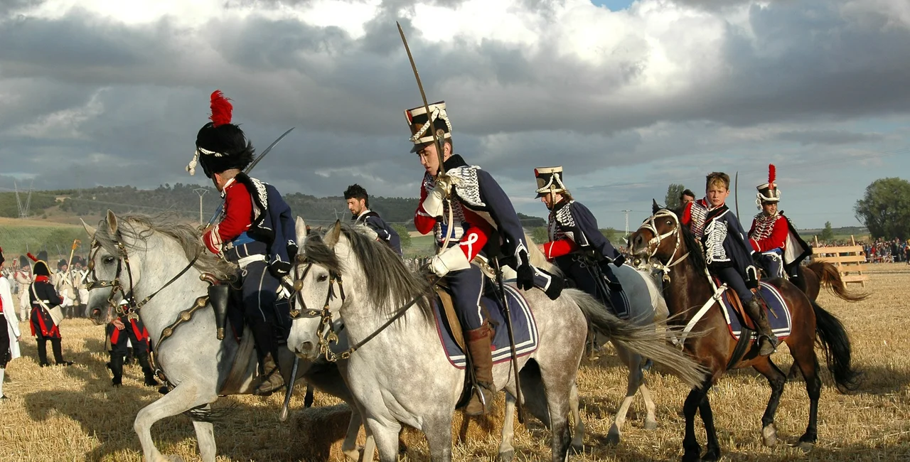 Reenactement of the battle of Austerlitz. Public domain photo, via pxhere.