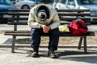 Anti-homeless barriers in Prague raise questions about 'hostile architecture'
