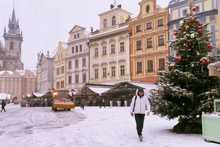 VIDEO OF THE WEEK: Take a stroll through a snow-covered Prague