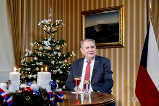 President Zeman condemns Russian aggression in his final Christmas speech