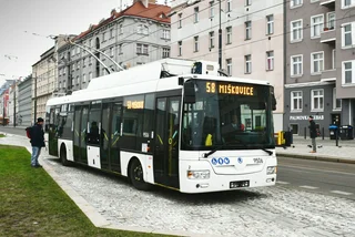 Trolleybus on line 58. Photo: Facebook / Dopravní podnik hlavního města Prahy