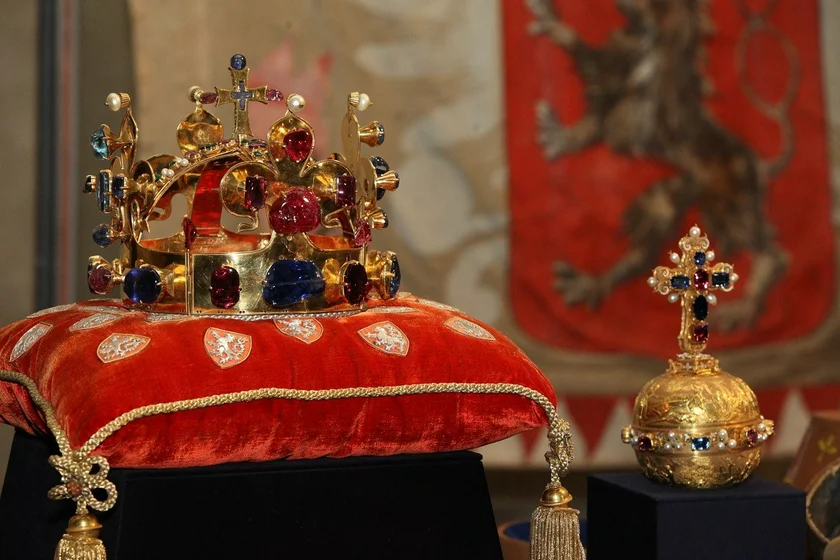 The Czech crown jewels will be on display for the first time since