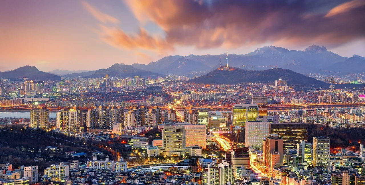 Starting in March, new flights will connect Seoul (pictured) and Prague. Photo via Twitter/Prague Airport.