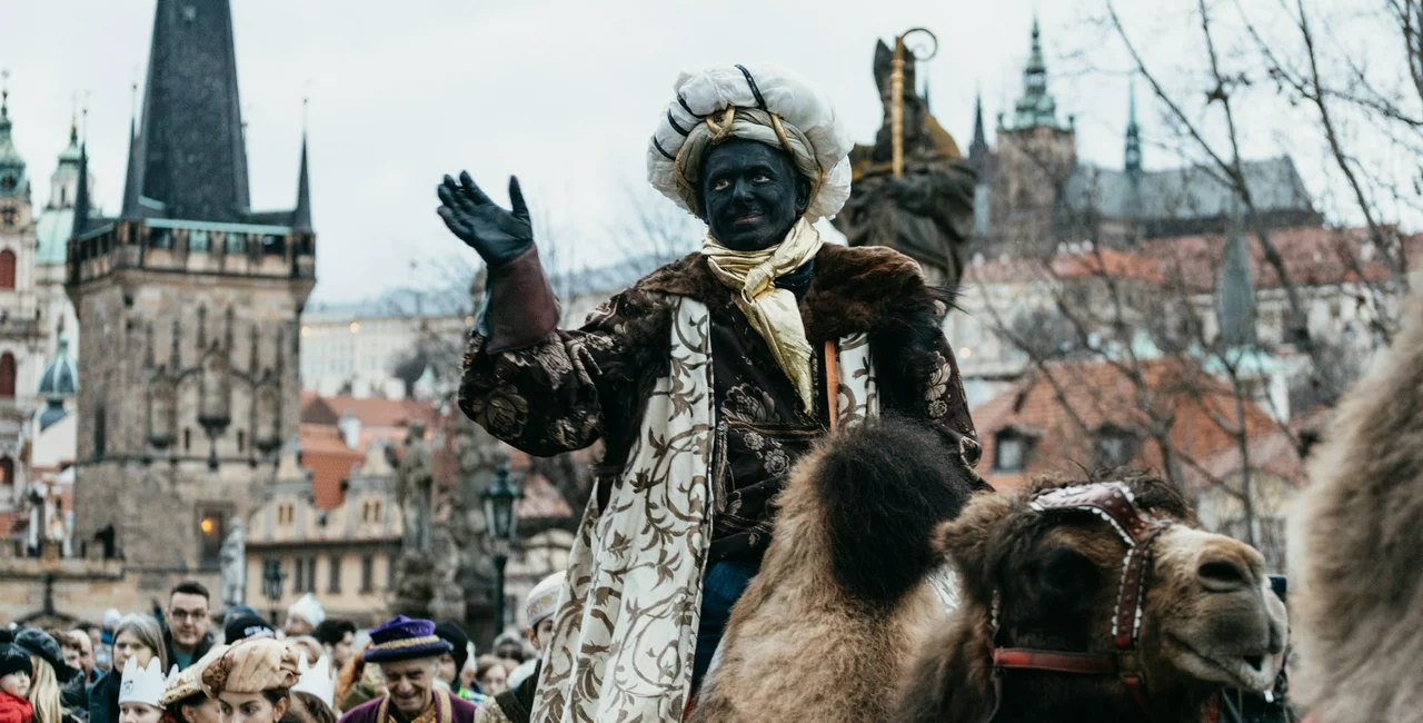 Three Kings parade in Prague. Photo: Facebook / Arcidiecézní charita Praha.