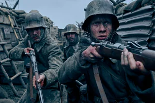Action scene from 'All Quiet on the Western Front.' Photo: Netflix.