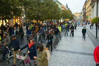 Fifth annual bike-to-work iniatitive wheels into Czechia on Monday
