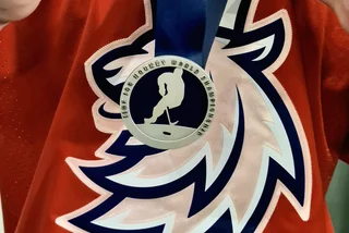 Silver medal form the Junior World Championship in ice hockey. Photo: Czech National Team, Facebook.