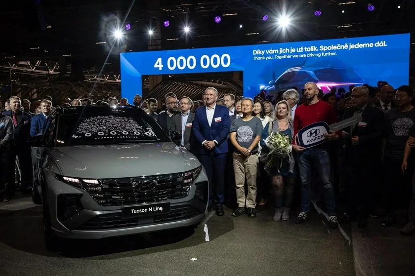 Hyundai made its 4 millionth car in Nošovice. Photo: HMMC.