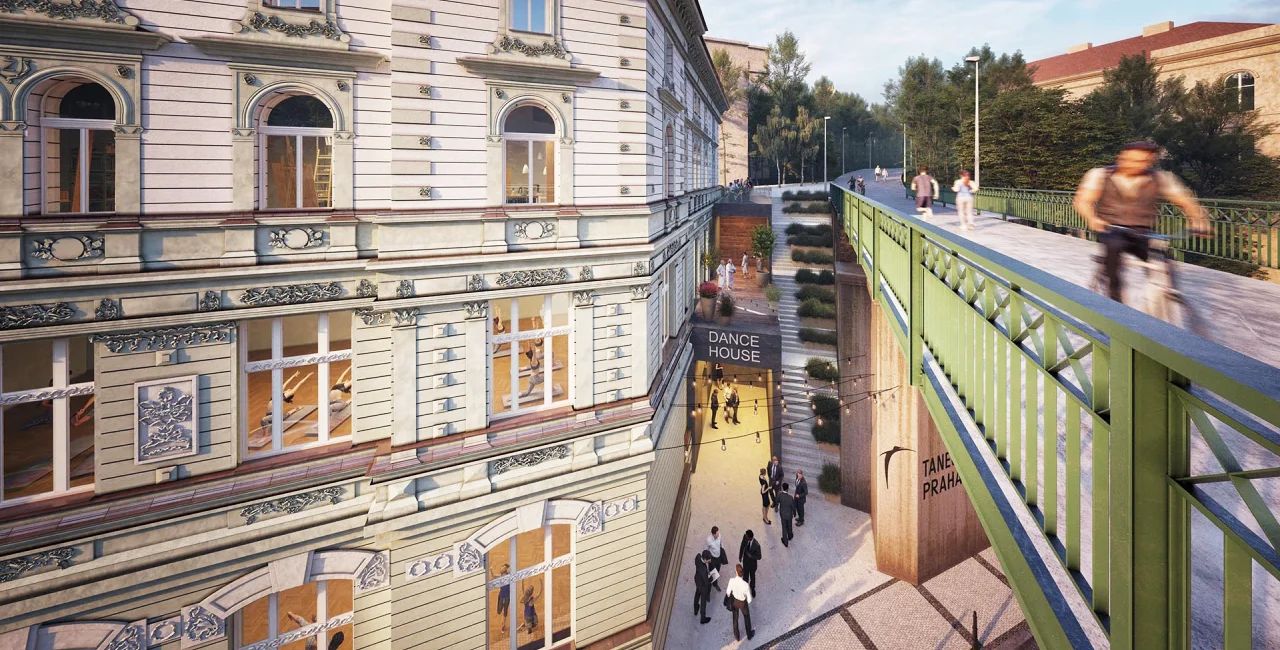 A historic Prague spa will become the Czech capital's new House of Dance