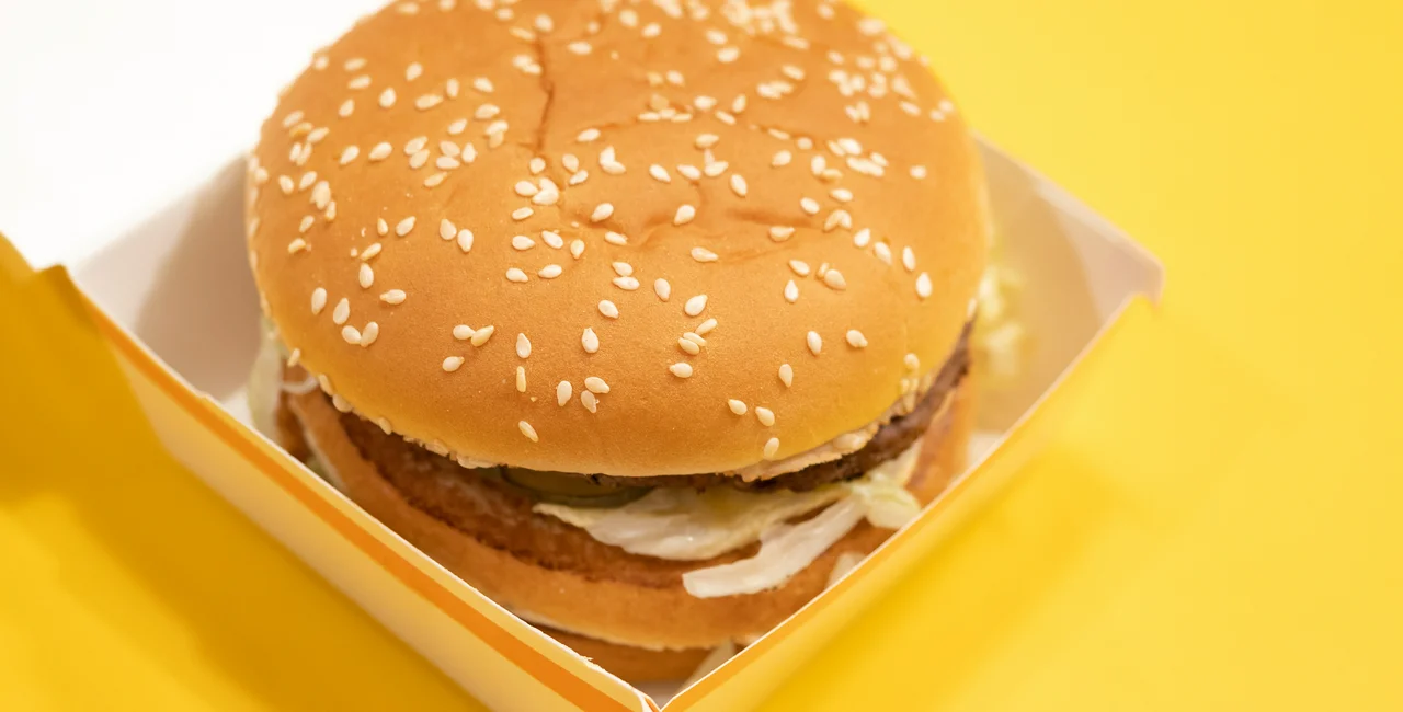 The Big Mac index reflects a stronger Czech crown