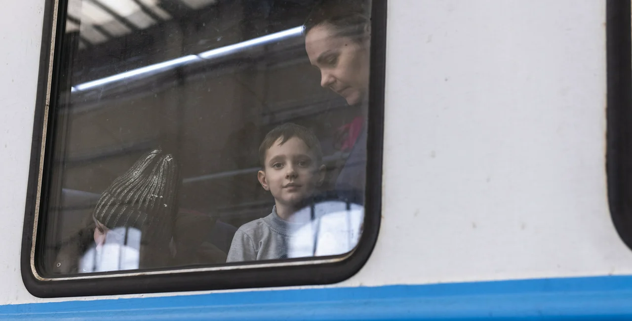 Refugees leaving Lviv, Ukraine. Photo: iStock, Joel Carillet
