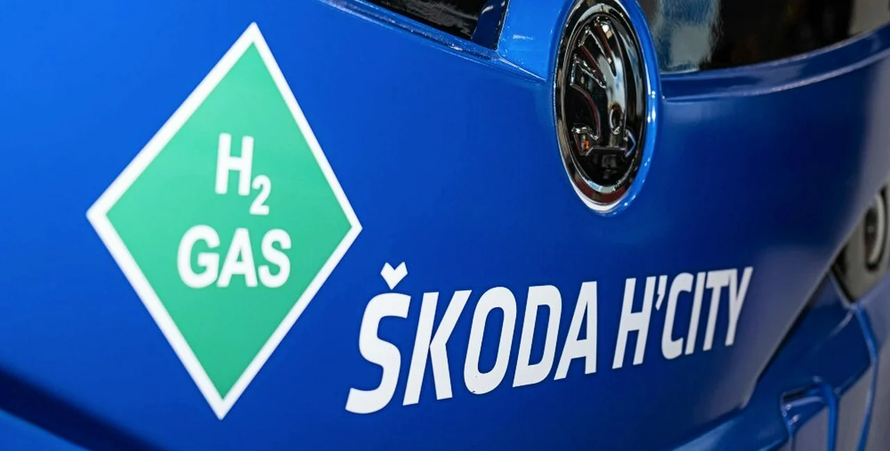 The Škoda H'City model hydrogen-powered bus will run on line 170