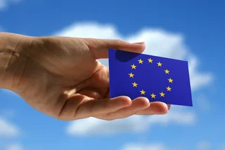 Illustrative image / iStock EU blue card EU flag