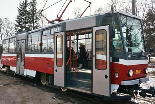 Donated Prague trams are now running on the streets of Kharkiv, Ukraine