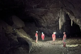 Czech news for Feb. 22: Cave hall discovered in Moravia, apartment sales crash
