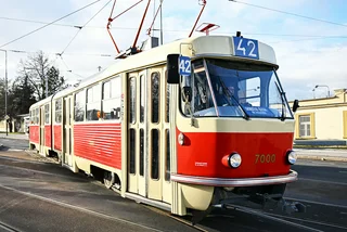 Historic Czech-made Tatra K2 tram debuts on the streets of Prague