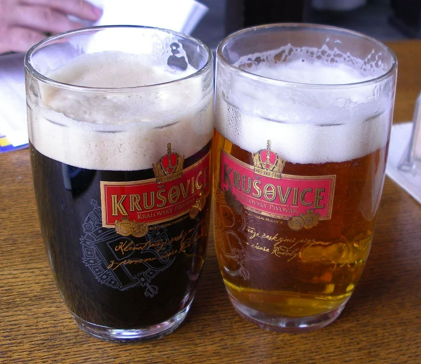 Krušovice  beer. Photo: Flickr, Lynne Hand, CC BY-NC-ND 2.0
