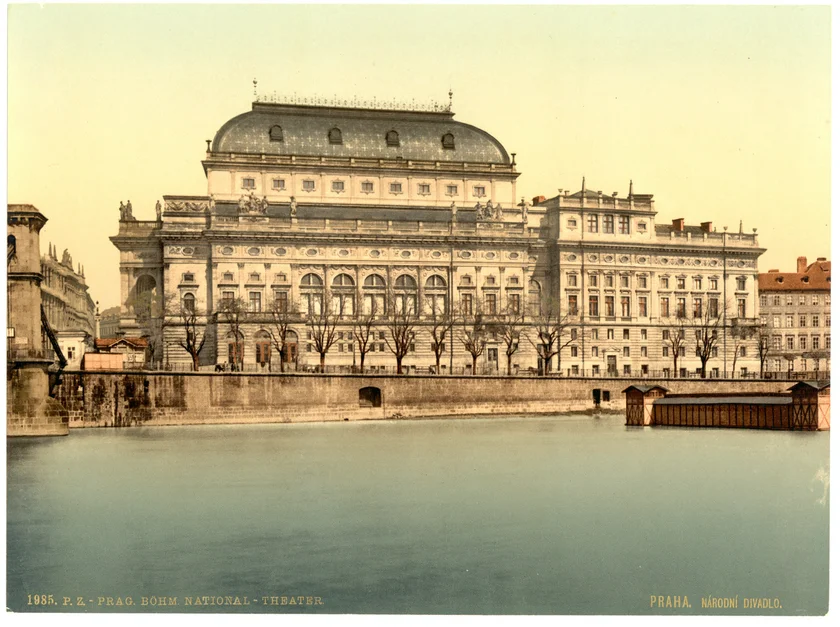 National Theater before 1906. Photo: Detroit Publishing Company, Library of Congress