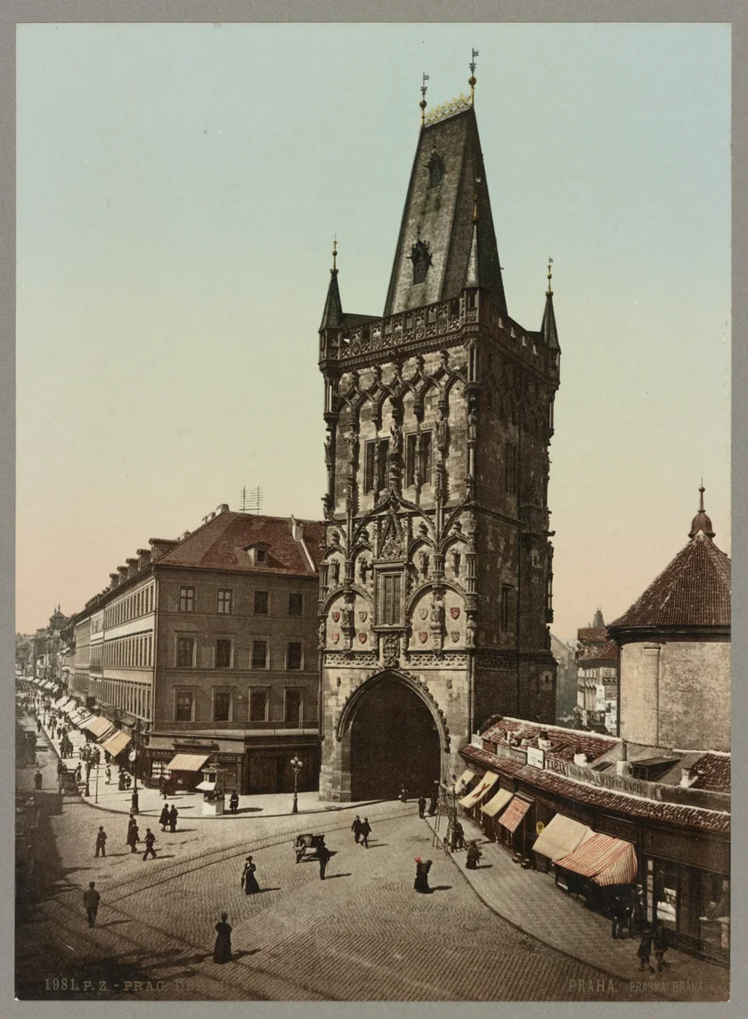Powder Tower before 1906. Photo: Detroit Publishing Company, Library of Congress