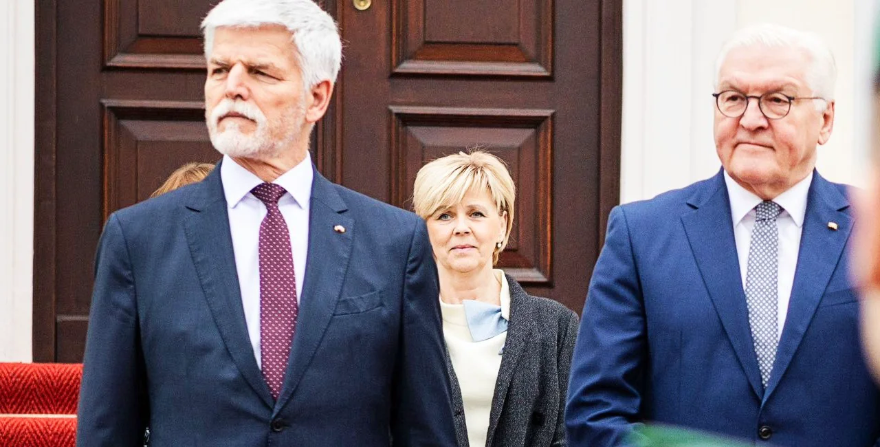 Czech president Petr Pavel in Germany Tuesday / Photo via Twitter @prezidentpavel