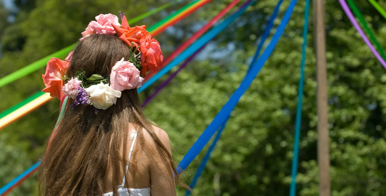 Illustrative image of maypole: iStock - sarradet