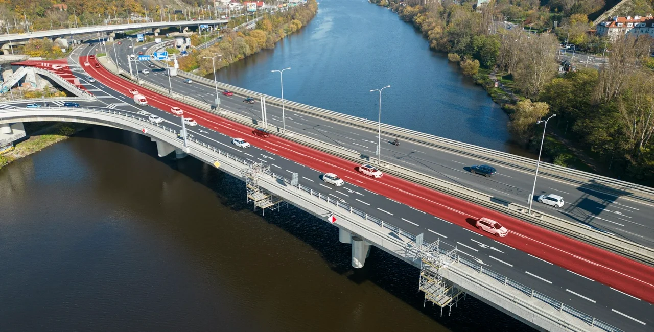 Photo of Barrandov Bridge via City of Prague