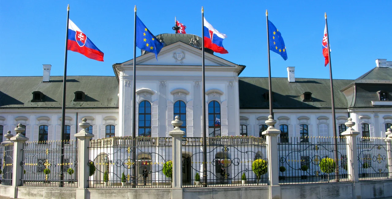Presidential Palace in Slovakia. Photo via iStock -