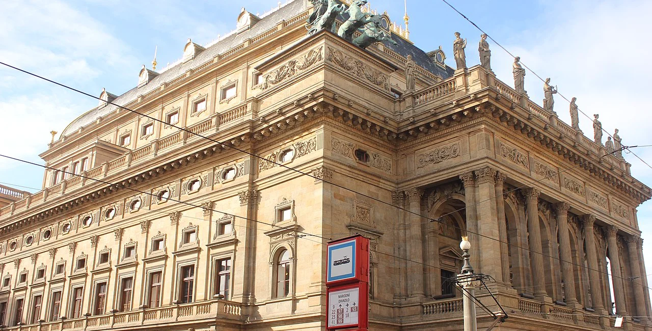 The National Theater in Prague. Photo by Wikimedia Commons/CAPITAIN RAJU, under