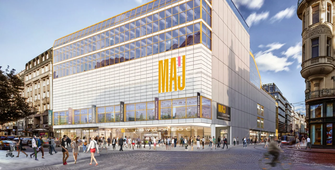 Prague's landmark Máj department store targets 2024 reopening
