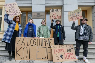 High prices, low quality: Czech students’ frustrations boil over at surging dorm prices