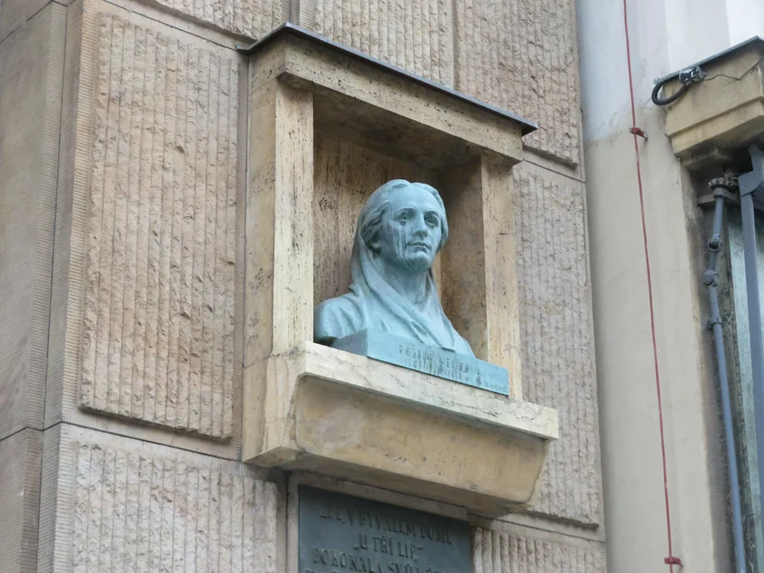 Bust of Božena Němcová. Photo: Raymond Johnston