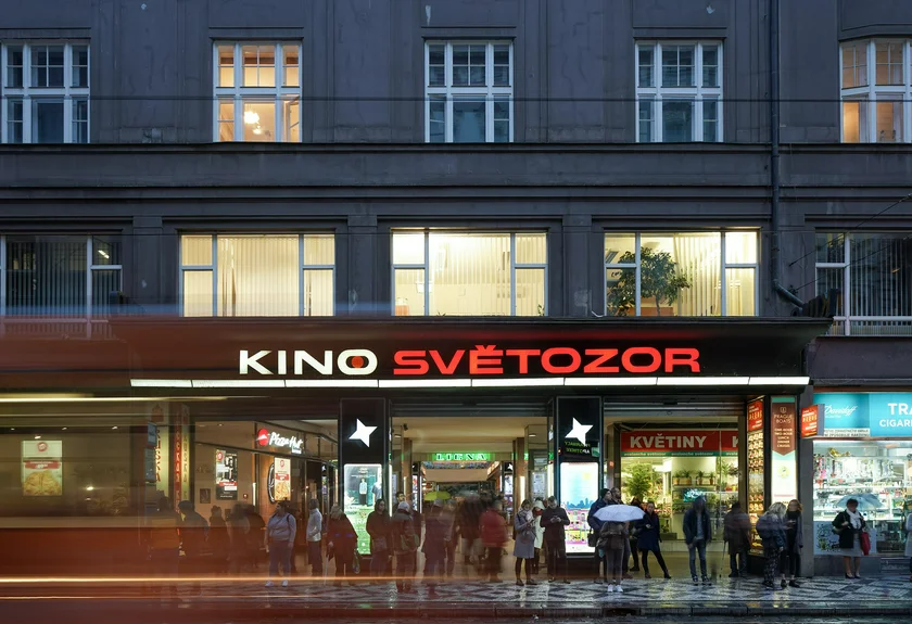 Entrance to Světozor. Photo: Facebook, Kino Světozor